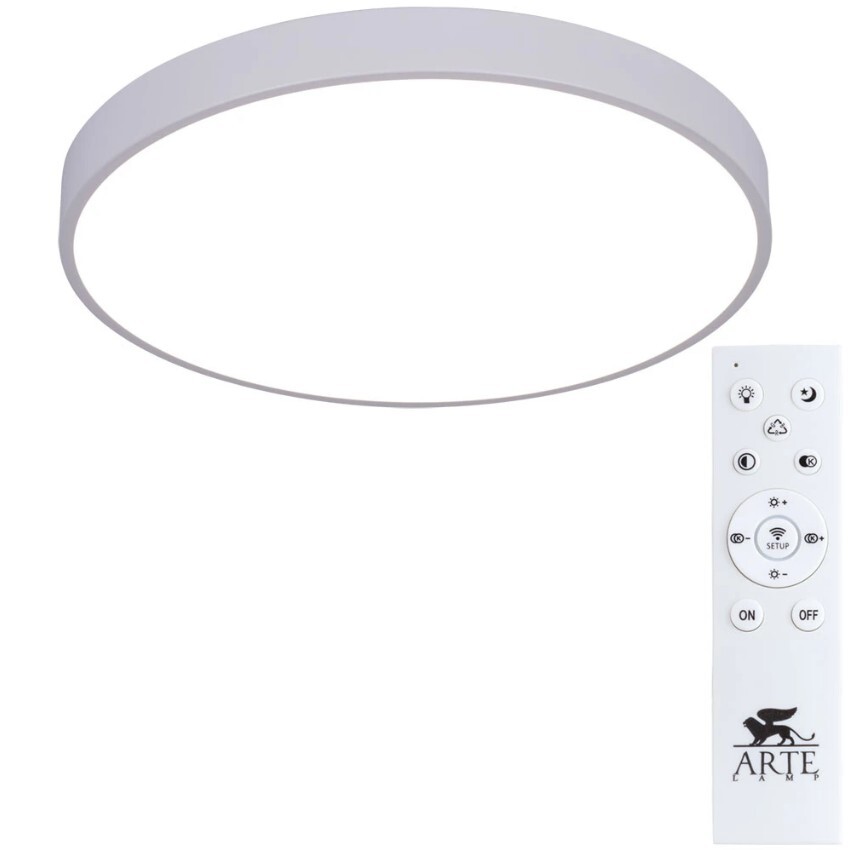 Люстра потолочная Arte Lamp A2670PL-1WH ARENA светодиодная LED 70W