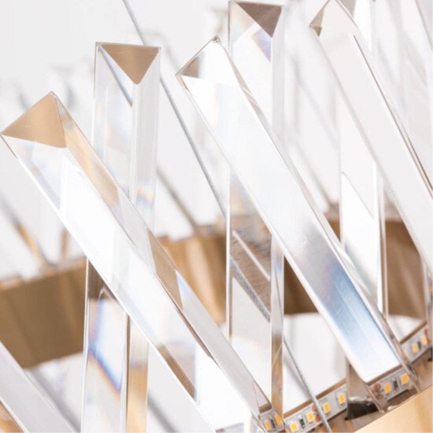 Люстра хрустальная Divinare 1685/01 SP-1 CORONA светодиодная LED 70W