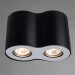 Накладной потолочный светильник Arte Lamp A5633PL-2BK FALCON под лампы 2xGU10 50W