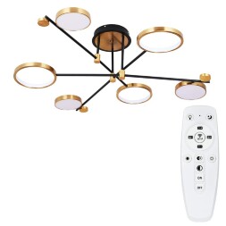 Люстра потолочная Arte Lamp A1364PL-6PB HOLLY светодиодная LED 60W
