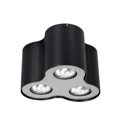 Накладной потолочный светильник Arte Lamp A5633PL-3BK FALCON под лампы 3xGU10 50W
