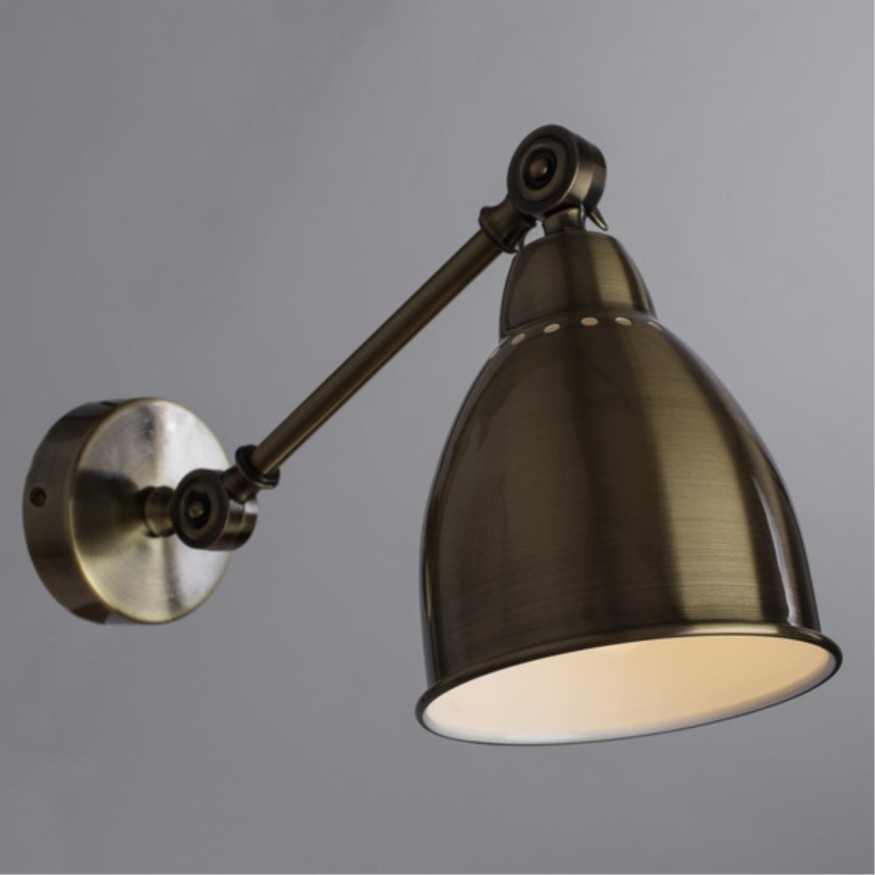 Спот на гибкой ножке Arte Lamp A2054AP-1AB Braccio под лампу 1xE27 60W