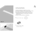Arte Lamp INTEGRATION A141005E Заглушки торцевые, комплект 2шт, для профиля A141005R