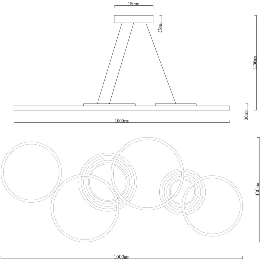 Подвесная люстра Arte Lamp STARDUST A2452SP-100BK 