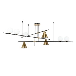 Люстра потолочная Arte Lamp A7029PL-9BK JACOB под лампы 9xE27 40W