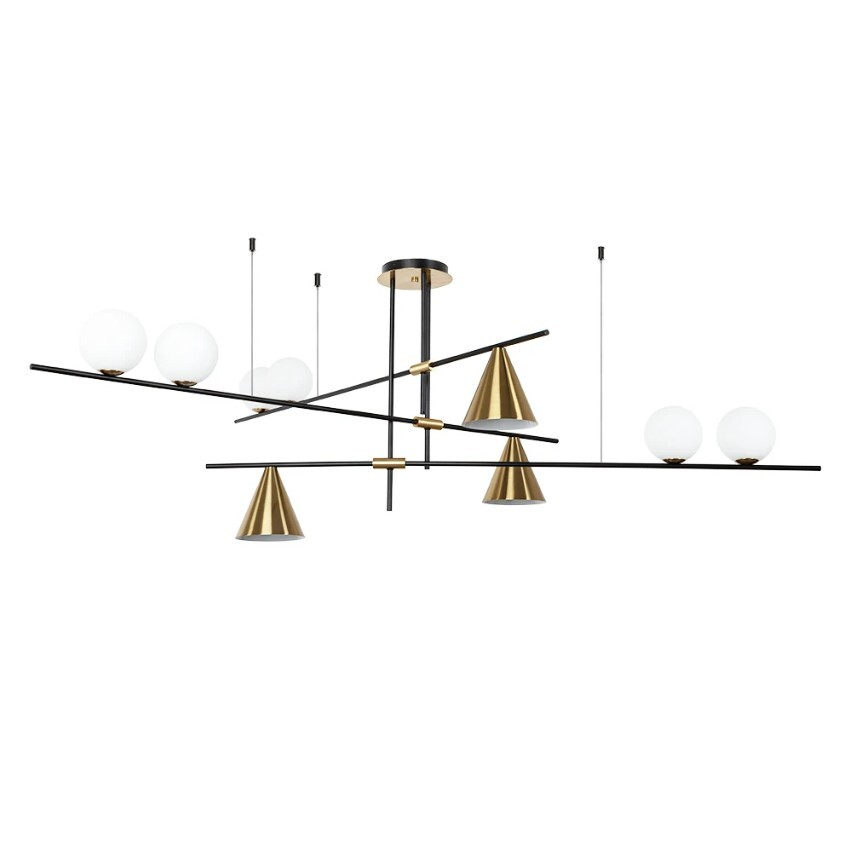 Люстра потолочная Arte Lamp A7029PL-9BK JACOB под лампы 9xE27 40W