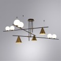 Люстра потолочная Arte Lamp A7029PL-9BK JACOB под лампы 9xE27 40W