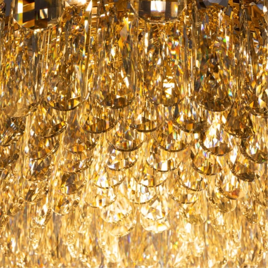 Подвесная люстра хрустальная Bellatrix 3510/17 SP-18