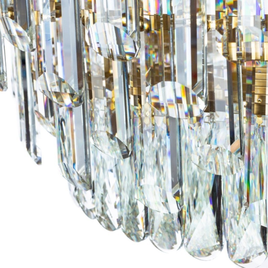 Подвесная люстра хрустальная Bellatrix 3510/17 SP-18