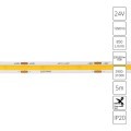 A2432008-01-3K Светодиодная лента 24В 10Вт/м 850Лм/м 3000К CRI 90+ 8мм COB 320шт/м 5м IP20