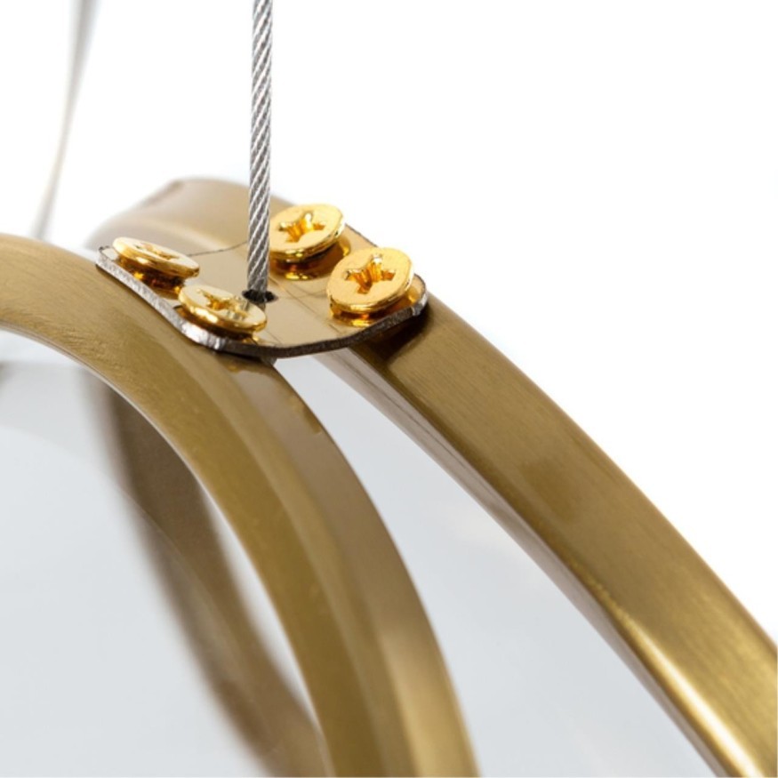 Подвесной светильник с 1 плафоном Divinare 5015/17 SP-1 HAZEL под лампу 1xG9 40W