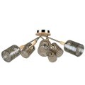 Потолочная люстра c 6 стеклянными плафонами Arte Lamp MARIA A4536PL-6AB цоколь Е27