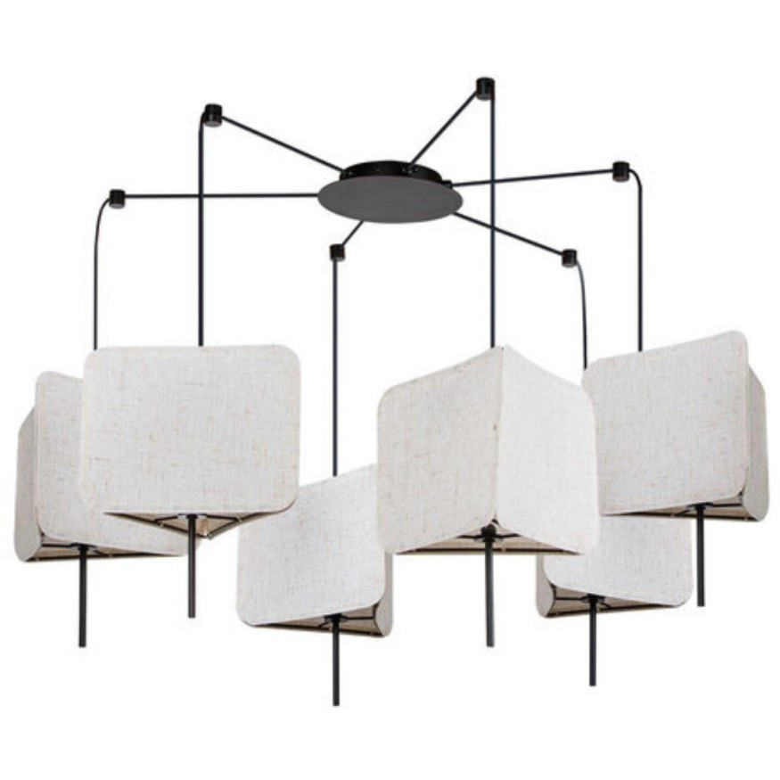 Подвесная люстра Arte Lamp TRIXIE A7084SP-6BK