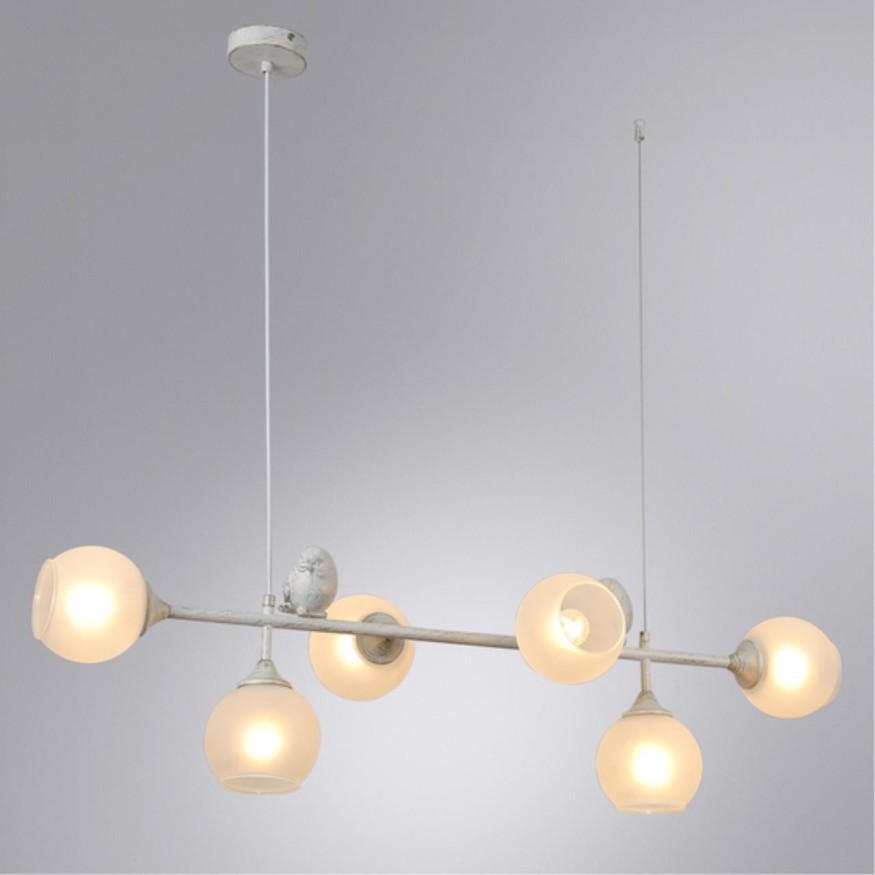 Подвесной светильник линейный Arte Lamp A2150SP-6WG GEMELLI под лампы 6xE27 60W