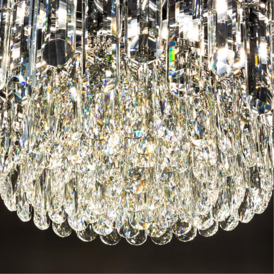 Подвесная люстра хрустальная Bellatrix 3510/02 LM-11