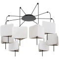 Подвесная люстра Arte Lamp TRIXIE A7084SP-8BK