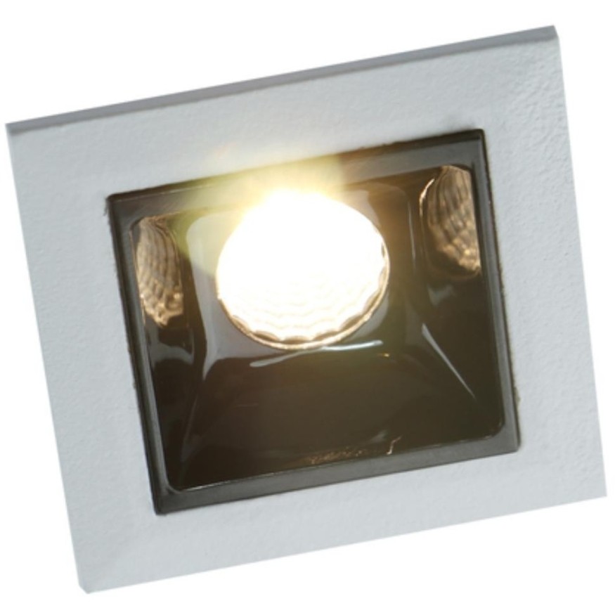 Встраиваемый светильник Arte Lamp A3153PL-1BK GRILL светодиодный LED 2W