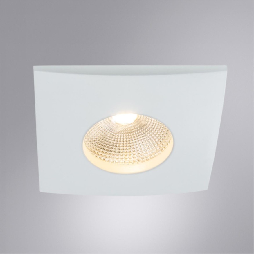 Встраиваемый светильник Arte Lamp A4764PL-1WH PHACT IP44 светодиодный LED 7W