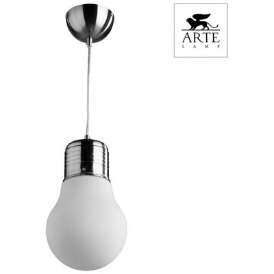 Подвесной светильник Arte Lamp A1402SP-1SS Edison под лампу 1xE27 40W