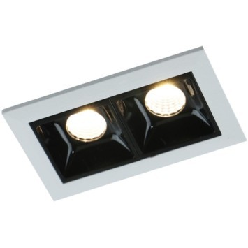 Встраиваемый светильник Arte Lamp A3153PL-2BK GRILL светодиодный 2xLED 2W