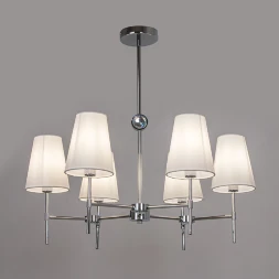 A4104LM-6CC Arte lamp DEBORA Подвесная люстра на штанге на 6 плафонов