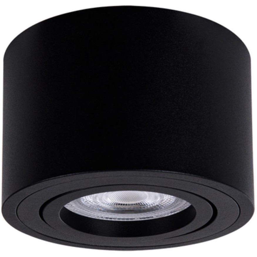 Накладной светильник Arte Lamp UNITO A2260PL-1BK IP44 (только для LED модулей ORE!)