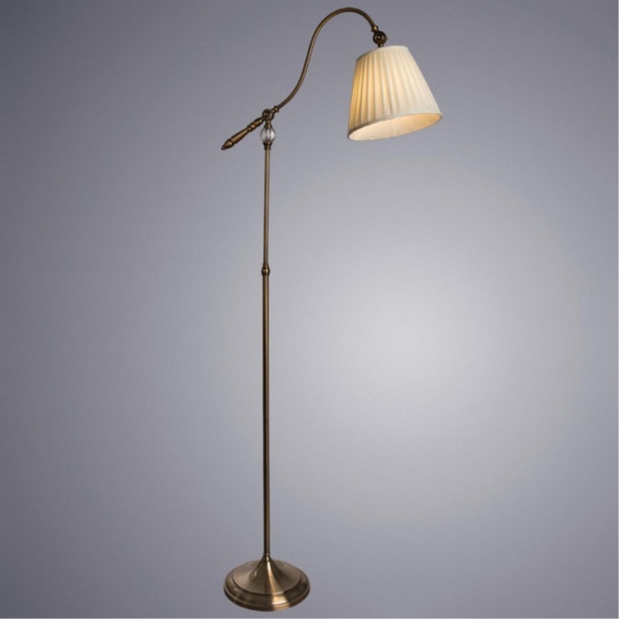Торшер для чтения Arte Lamp A1509PN-1PB SEVILLE под лампу 1xE27 60W