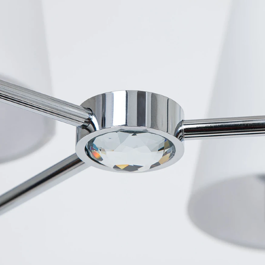 A4104LM-8CC Arte lamp DEBORA Подвесная люстра на штанге на 8 плафонов