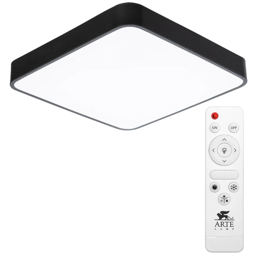 Люстра потолочная Arte Lamp A2663PL-1BK SCENA светодиодная LED 55W