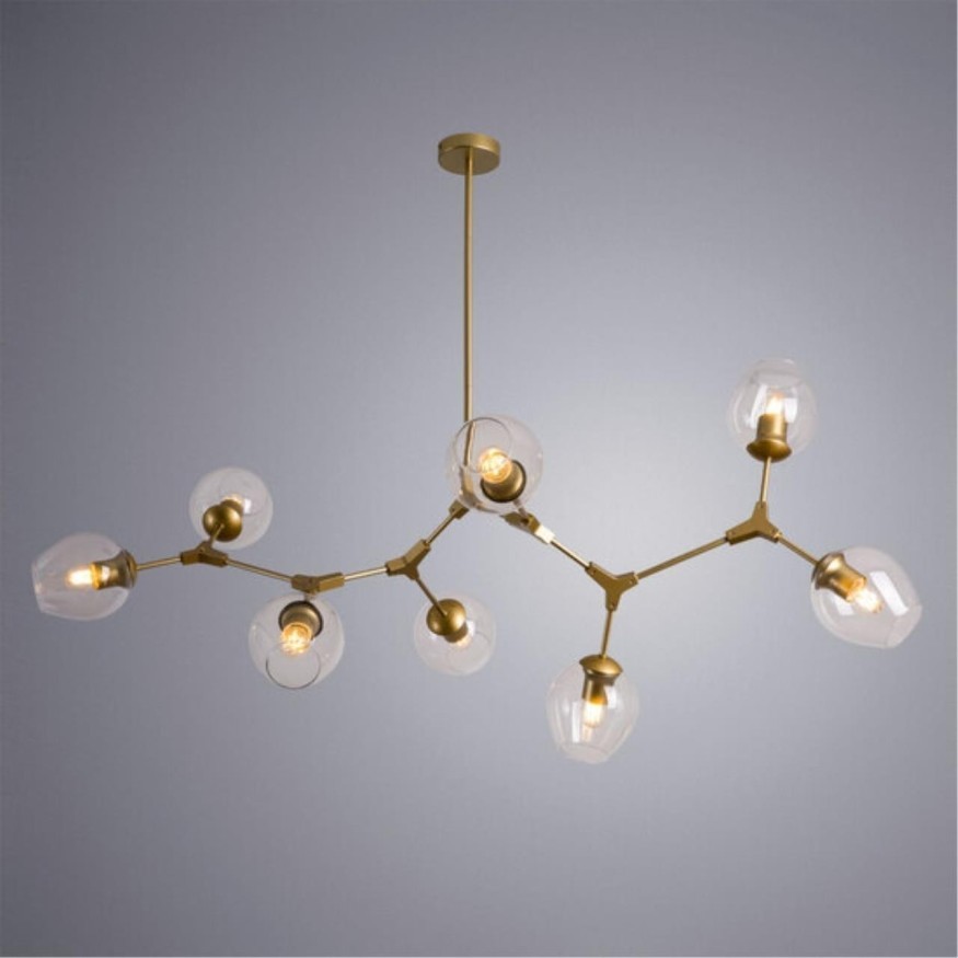 Люстра потолочная Arte Lamp A4103SP-8GO YUKA под лампы 8xE27 40W