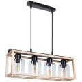 Подвесной светильник Arte Lamp A7025SP-4BK DUBLIN под лампы 4xE27 60W
