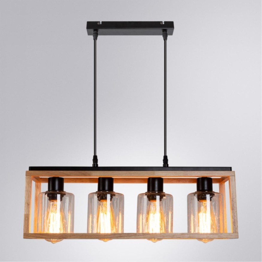 Подвесной светильник Arte Lamp A7025SP-4BK DUBLIN под лампы 4xE27 60W