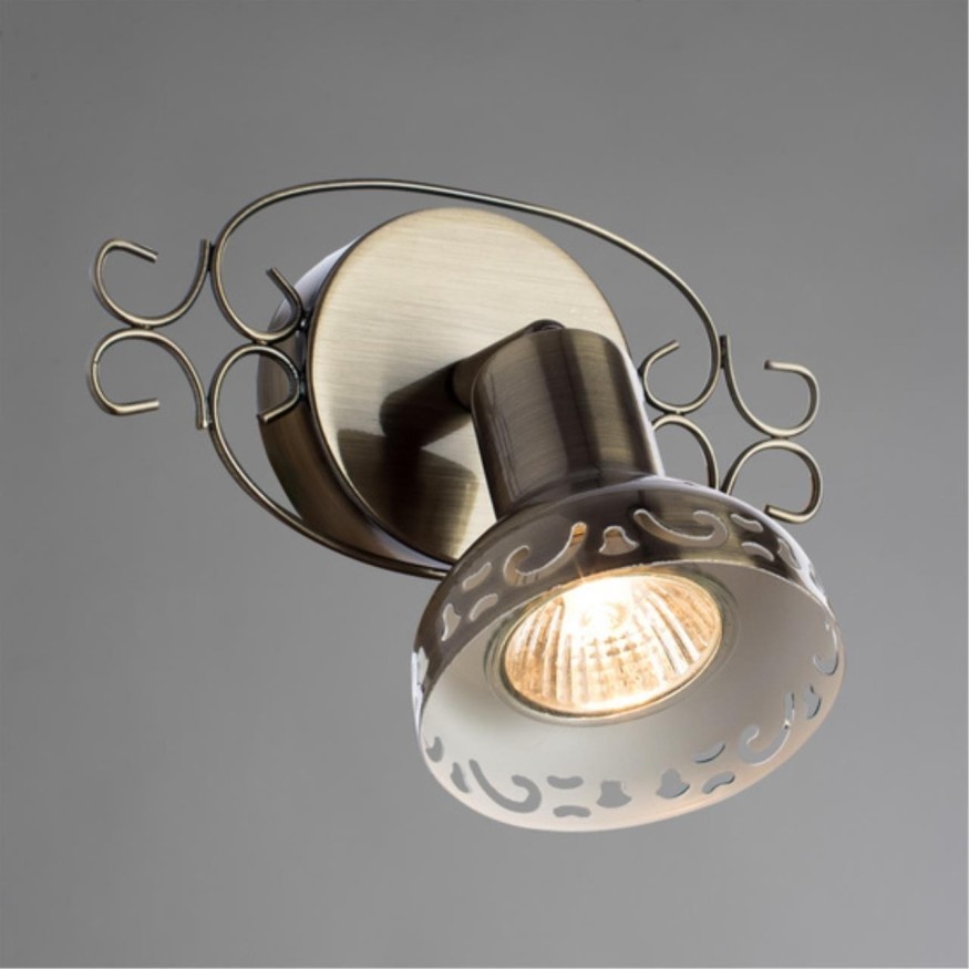 Спот настенный Arte Lamp A5219AP-1AB FOCUS под лампу 1xGU10 35W