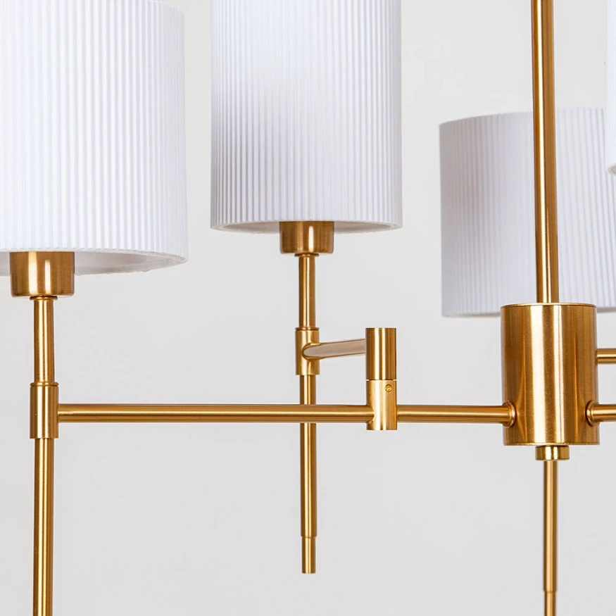 A4108LM-6PB Arte lamp DEBORA Подвесная люстра на штанге на 6 плафонов