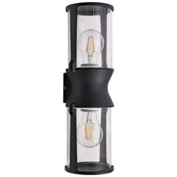 Уличный настенный светильник Arte Lamp MINCHIR A8306AL-2BK