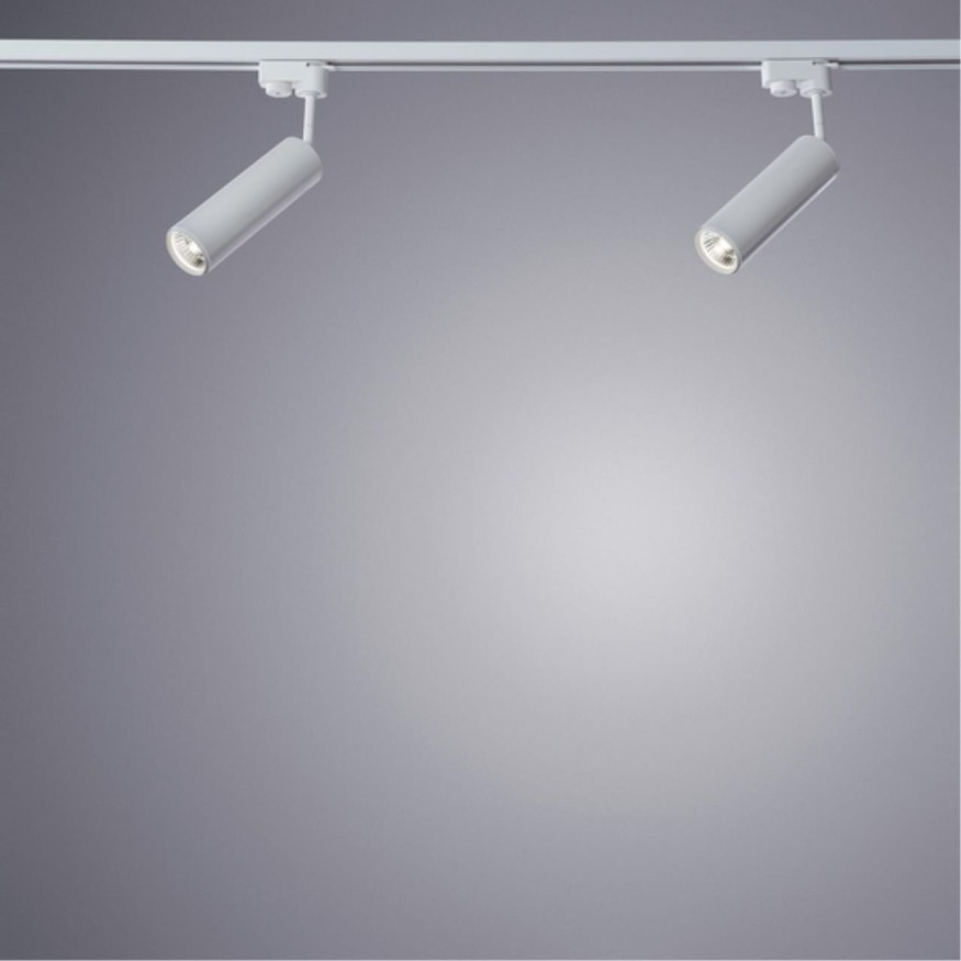 Однофазный двужильный светодиодный трековый светильник Arte Lamp A1412PL-1WH PERISCOPIO 4000К 720Лм CRI85+ 25° 12Вт