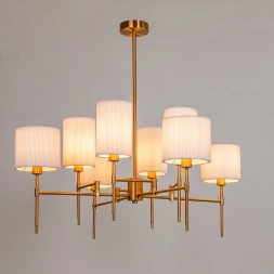 A4108LM-8PB Arte lamp DEBORA Подвесная люстра на штанге на 8 плафонов