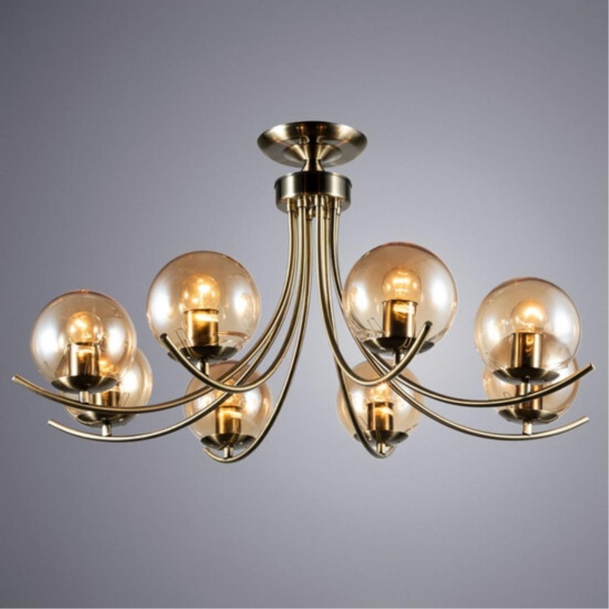 Люстра потолочная Arte Lamp A2715PL-8AB SCARLETT под лампы 8xE27 60W