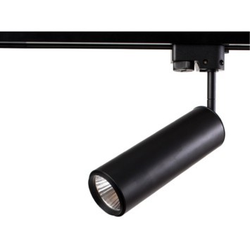 Однофазный двужильный светодиодный трековый светильник Arte Lamp A1412PL-1BK PERISCOPIO 4000К 720Лм CRI85+ 25° 12Вт