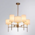 A4108LM-6SS Arte lamp DEBORA Подвесная люстра на штанге на 6 плафонов