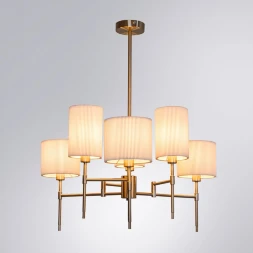 A4108LM-6SS Arte lamp DEBORA Подвесная люстра на штанге на 6 плафонов