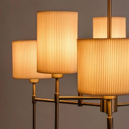 A4108LM-6SS Arte lamp DEBORA Подвесная люстра на штанге на 6 плафонов