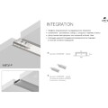 Arte Lamp INTEGRATION A300605E Комплект из 2 торцевых заглушек для алюминиевого профиля A300605R