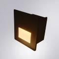A7123IN-1BK ARTE LAMP PIAZZA Уличный встраиваемый светильник в стены для подсветки лестниц и дорожек