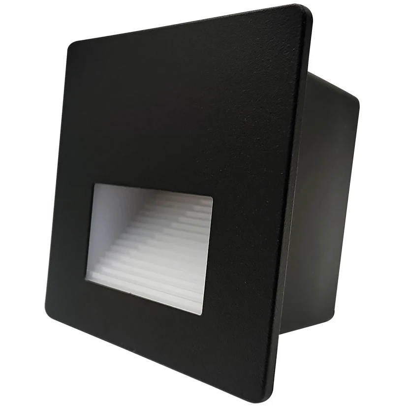 A7123IN-1BK ARTE LAMP PIAZZA Уличный встраиваемый светильник в стены для подсветки лестниц и дорожек