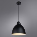 Подвесной светильник с 1 плафоном Arte Lamp A2055SP-1BK BRACCIO под лампу 1xE27 60W