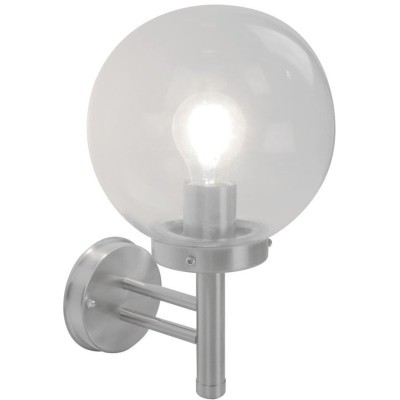 Уличный настенный светильник Arte Lamp A8365AL-1SS Gazebo IP44 под лампу 1xE27 60W