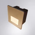 A7123IN-1WH ARTE LAMP PIAZZA Уличный встраиваемый светильник в стены для подсветки лестниц и дорожек