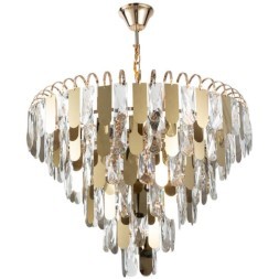 Подвесная люстра хрустальная Vivien A2719SP-8GO