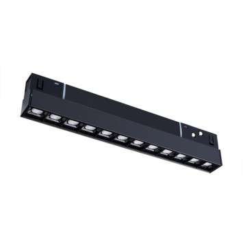 A4664PL-1BK Трековый магнитный светодиодный светильник Arte Lamp Linea 2.0 CRI90+ 4000К 1100Лм 24° 12Вт